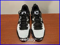 Nike KD 15'Refuge' Black White Blue Mens Basketball Shoes DC1975-101 Size 10
