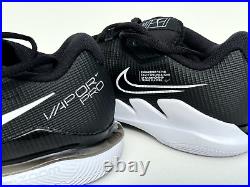 Nike Men's Air Zoom Vapor Pro HC Black White TENNIS Shoes Size 8 CZ0220-024