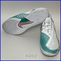 Nike React Vapor NXT HC Men Size 10 Tennis Shoes White Teal Red New CV0724-136