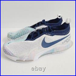 Nike React Vapor NXT HC Tennis Shoes CV0724-102 Size 7 White Midnight Navy