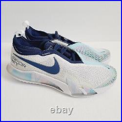 Nike React Vapor NXT HC Tennis Shoes CV0724-102 Size 7 White Midnight Navy