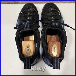 Nike Zoom Vapor Foamposite Court Tennis Shoes Men 9.5 M US Blue Black AO8760 500