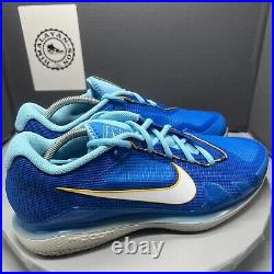 Nike Zoom Vapor Pro Tennis Shoes White Blue CZ0220-400 Men Size 10.5 NEW