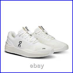 On THE ROGER Pro Undyed-White / Black Men's Tennis Shoes Roger Federer 7-13 NEW