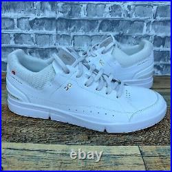 On The Roger Federer Advantage White Gum Tennis Shoes Mens Size 13 New