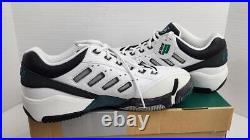 Prince QT Fast Court Leather Tennis Shoes (8P402-175) Men's US 12, Vintage