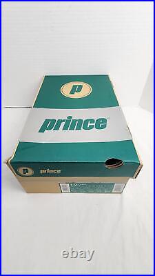 Prince QT Fast Court Leather Tennis Shoes (8P402-175) Men's US 12, Vintage