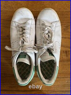 Raf Simons X Stan Smith adidas Tennis Shoes White Green Size 8.5 Men