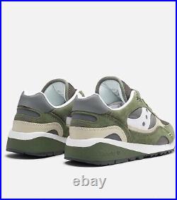 Saucony Shadow 6000 Mens Running Shoes Casual Sneakers Gym Athletic Green Tennis