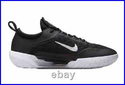 Size 13 Nike Court Zoom NXT Black White Hard Court Tennis Shoes DH0219-010