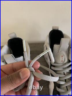 Size 9 Nike Air Foamposite Pro Chrome White Black Grey Red Doom Retro Penny OG