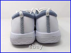 Sz 12.5 Nike Zoom Court NXT HC Tennis Shoes White Blue DH0219-111 Men's