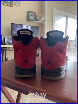 VINTAGE 2009 DMP Raging Bull Jordan 5 size 9.5 nike red V VI VII Men 1 shoes