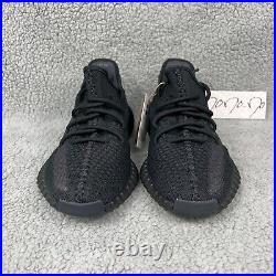 Yeezy 350 V2 Mens size 9.5 Shoes Onyx Black Adidas Boost Sneakers Kanye West Ye