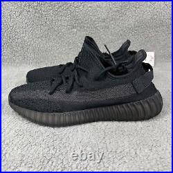 Yeezy 350 V2 Mens size 9.5 Shoes Onyx Black Adidas Boost Sneakers Kanye West Ye